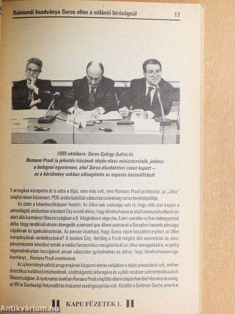 Soros, a gólem igaz története