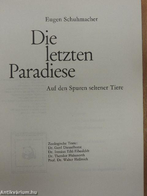 Die letzten Paradiese