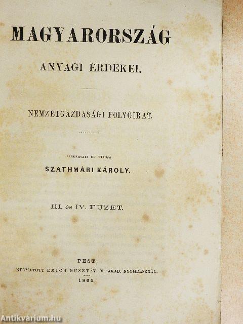 Magyarország anyagi érdekei