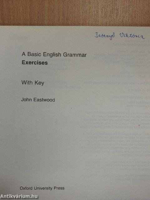 A Basic English Grammar - Exercises