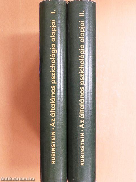Az általános pszichológia alapjai I-II.