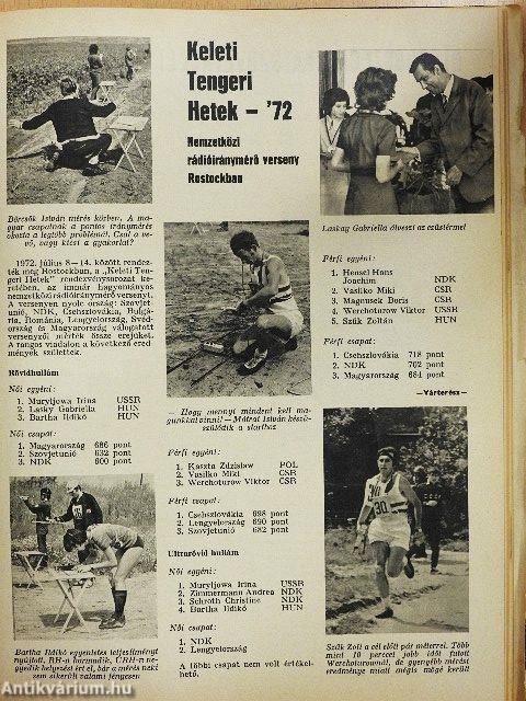 Rádiótechnika 1972. (nem teljes évfolyam)