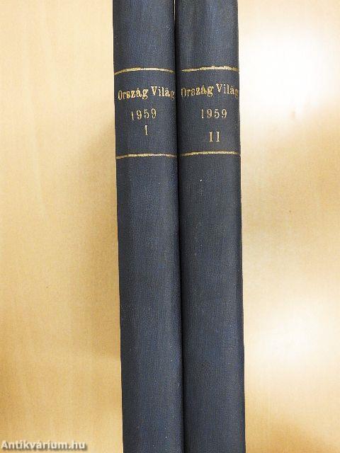 Ország Világ 1959. (nem teljes évfolyam) I-II.