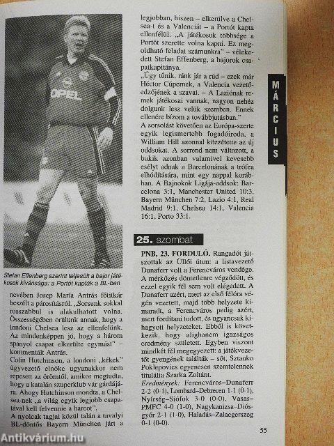 Futballkalendárium 2000-2001