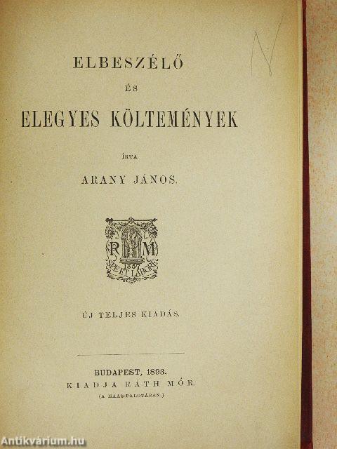 Elbeszélő és elegyes költemények