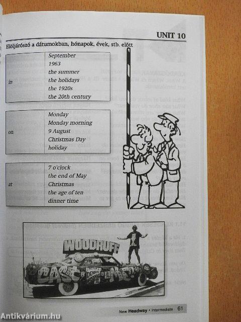 New Headway - Intermediate - Angol-magyar szójegyzék és nyelvtani összefoglaló