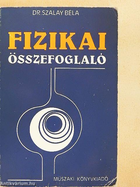Fizikai összefoglaló