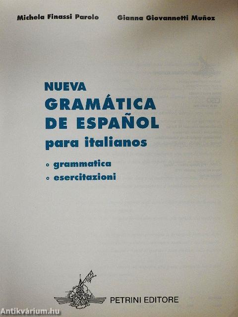 Nueva Gramática de Espanol para italianos