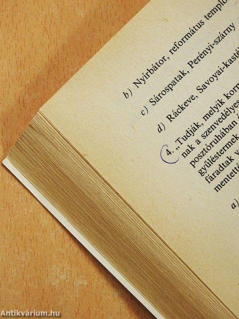 Feladatgyűjtemény történelemből felvételi írásbeli vizsgára