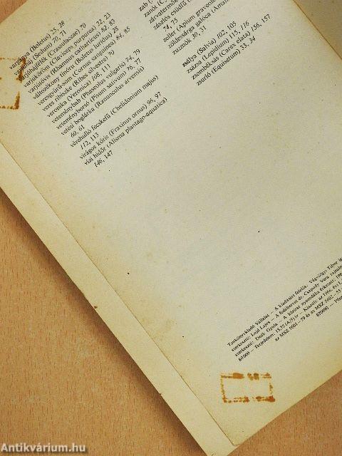 Kis növényhatározó