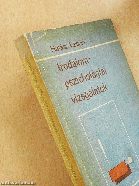 Irodalompszichológiai vizsgálatok