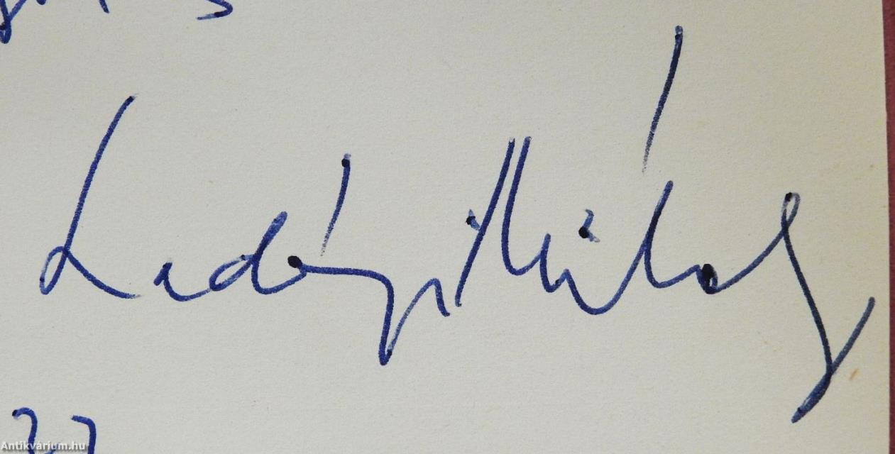 Mint a madarak (dedikált példány)