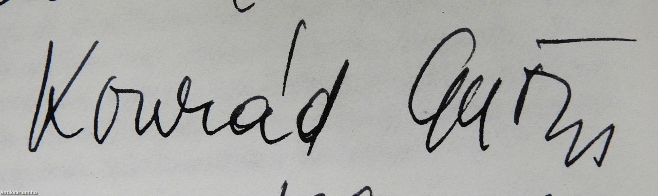 Várakozás (dedikált példány)