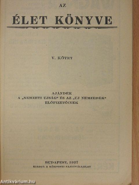Az Élet könyve V.