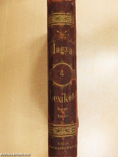 Magyar lexikon IV. (töredék)
