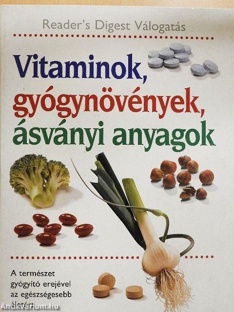 Vitaminok, gyógynövények, ásványi anyagok