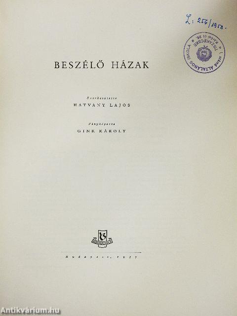 Beszélő házak