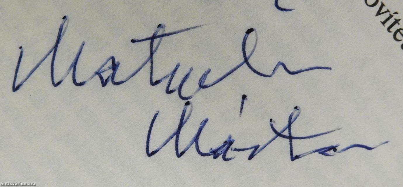 A megtorlás napjai (dedikált példány)