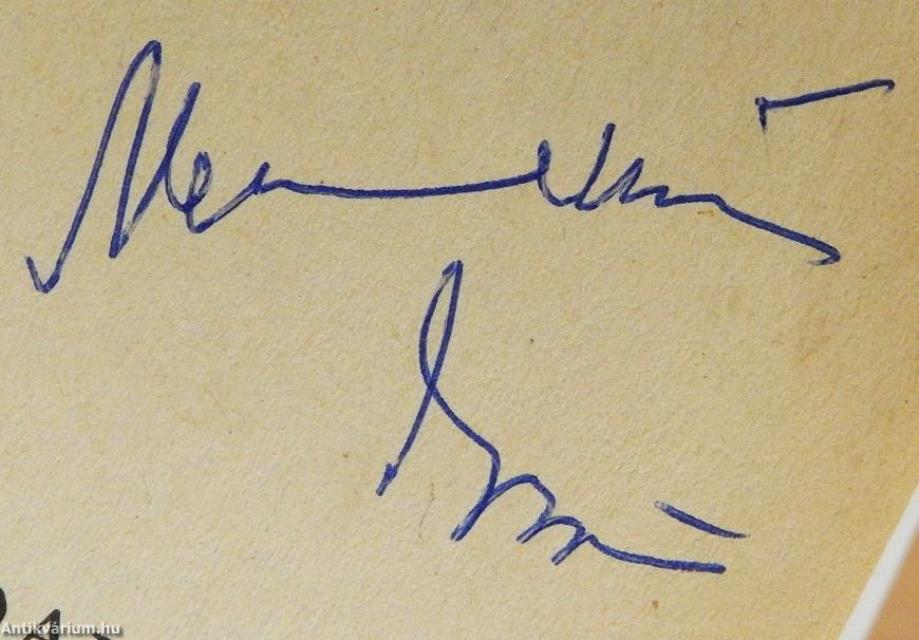 Önfia vágta sebét (dedikált példány)