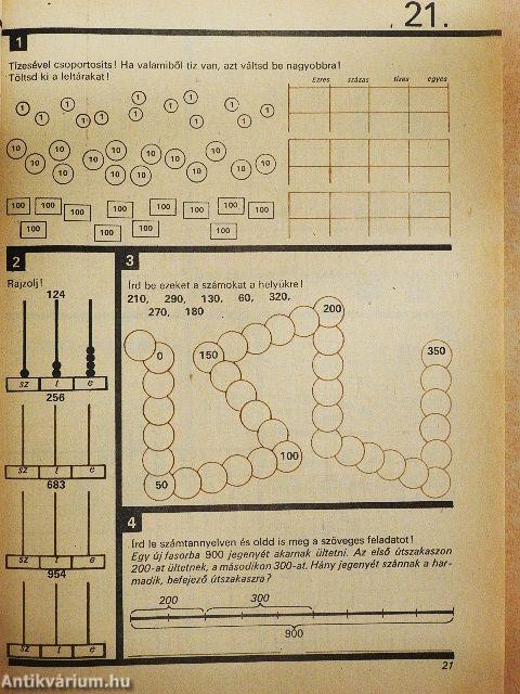Matematika-munkalapok 3.