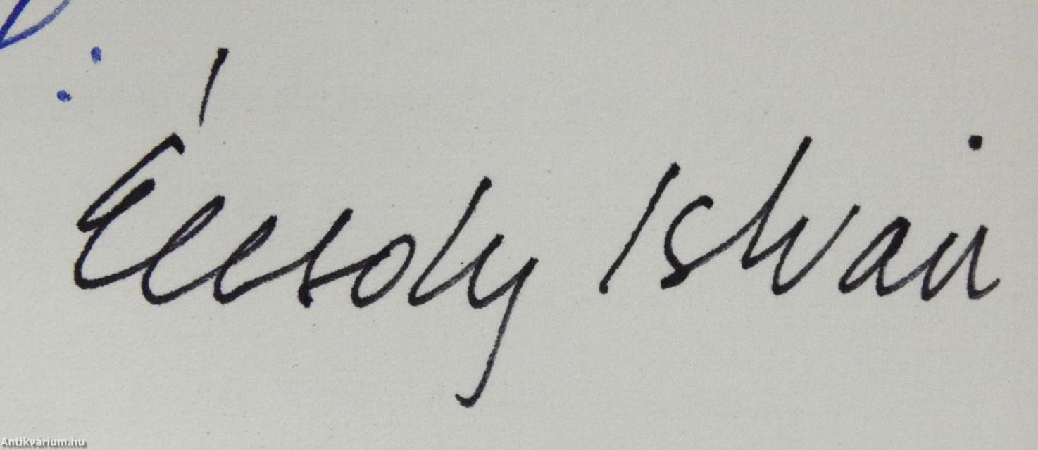 A Várnegyed (dedikált példány)