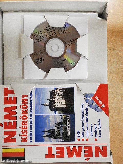Német intenzív nyelvtanfolyam - 4 db CD-vel