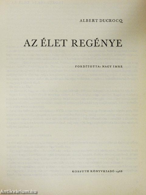 Az élet regénye