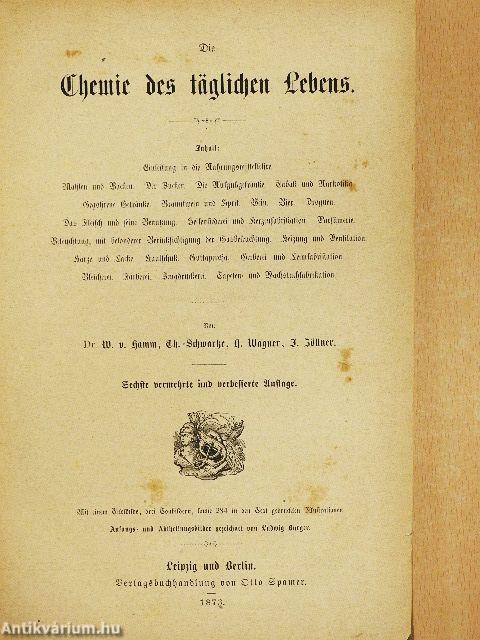 Die Chemie des täglichen Lebens (gótbetűs)