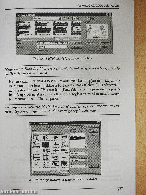 Az AutoCAD 2000 újdonságai