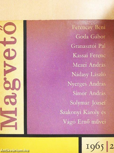 Magvető 1965/2.