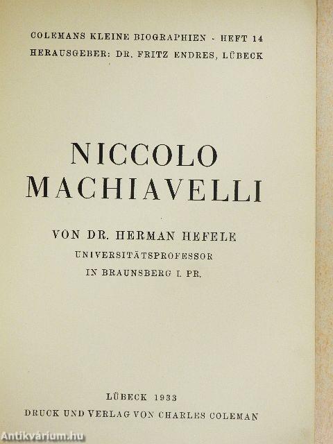 Niccolo Machiavelli (gótbetűs)