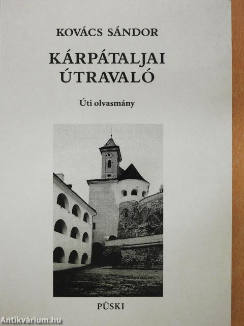 Kárpátaljai útravaló (dedikált példány)