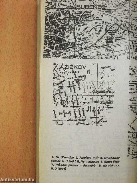 Prágai sörkalauz (kétszeresen dedikált példány)