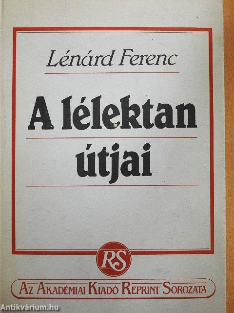 A lélektan útjai