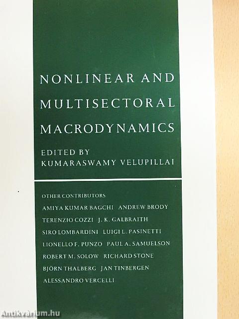 Nonlinear and Multisectoral Macrodynamics