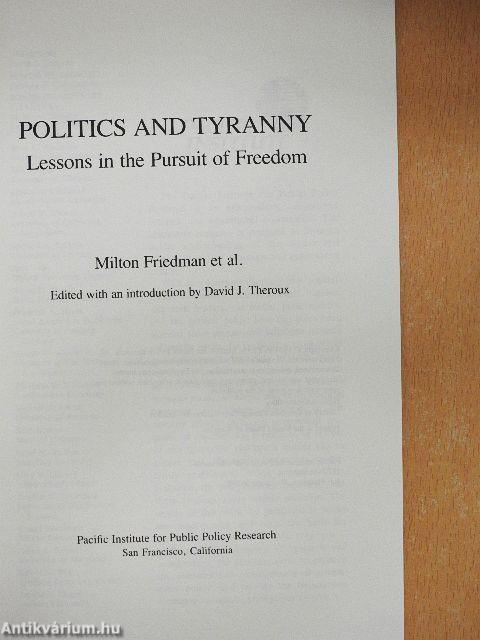 Politics and Tyranny