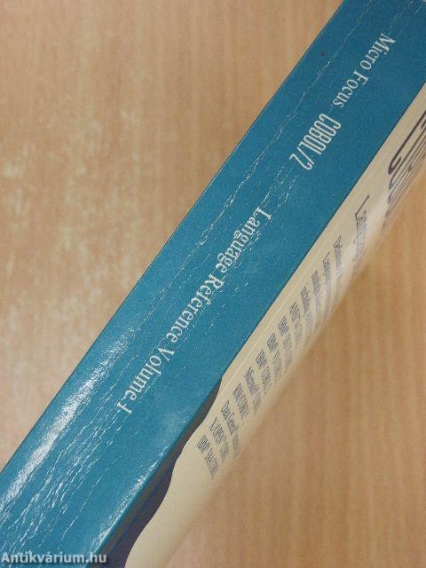 VS COBOL - Language Reference Manual 1-2.