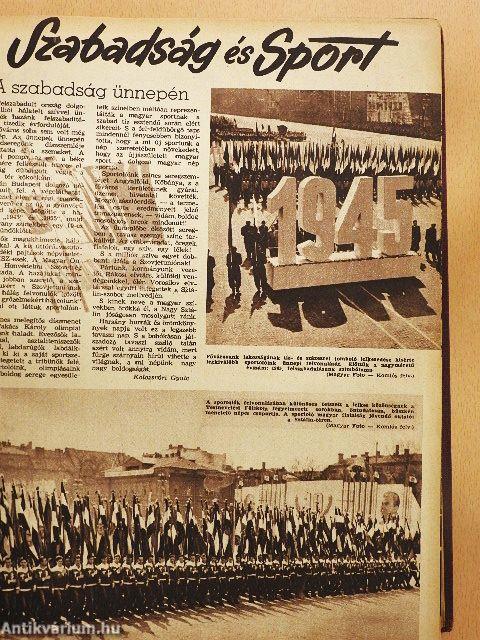 Képes Sport 1954-1955. I-II. (nem teljes évfolyam)