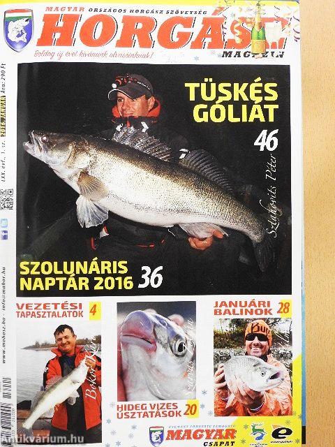 Horgász Magazin 2016. január december