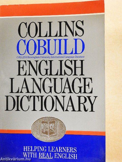 Collins Cobuild English Language Dictionary