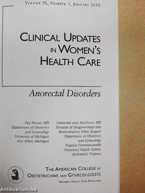 Anorectal Disorders
