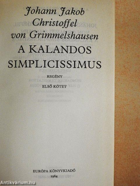 A kalandos Simplicissimus I-II.