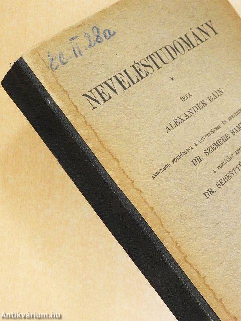 Neveléstudomány I.