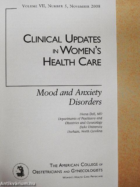 Mood and Anxiety Disorders