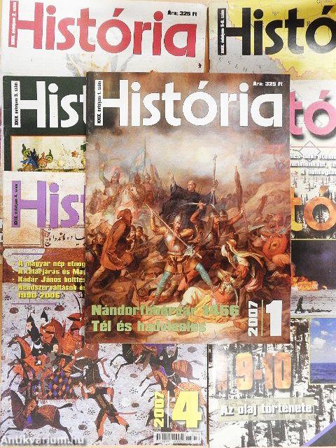 História 2007. (nem teljes évfolyam)