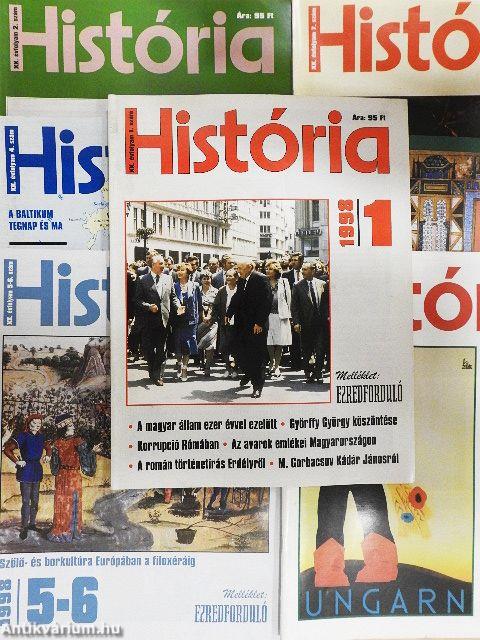 História 1998. (nem teljes évfolyam)