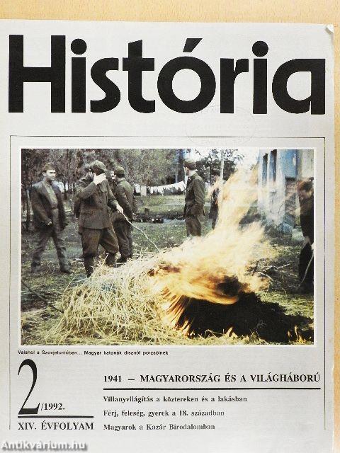História 1992. (nem teljes évfolyam)/História plusz