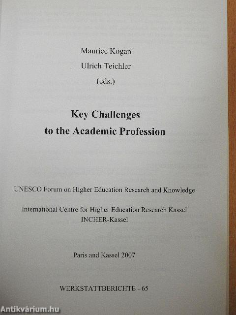 Key Challenges to the Academic Profession