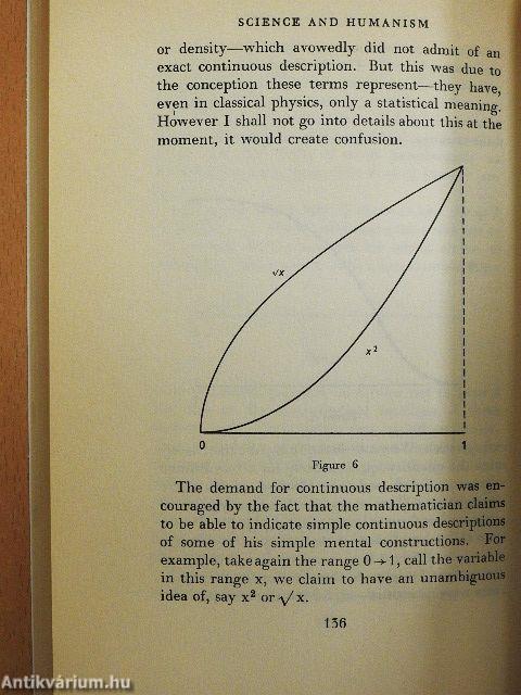 Nature and the Greeks/Science and Humanism