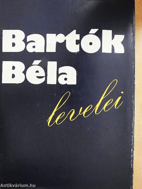 Bartók Béla levelei
